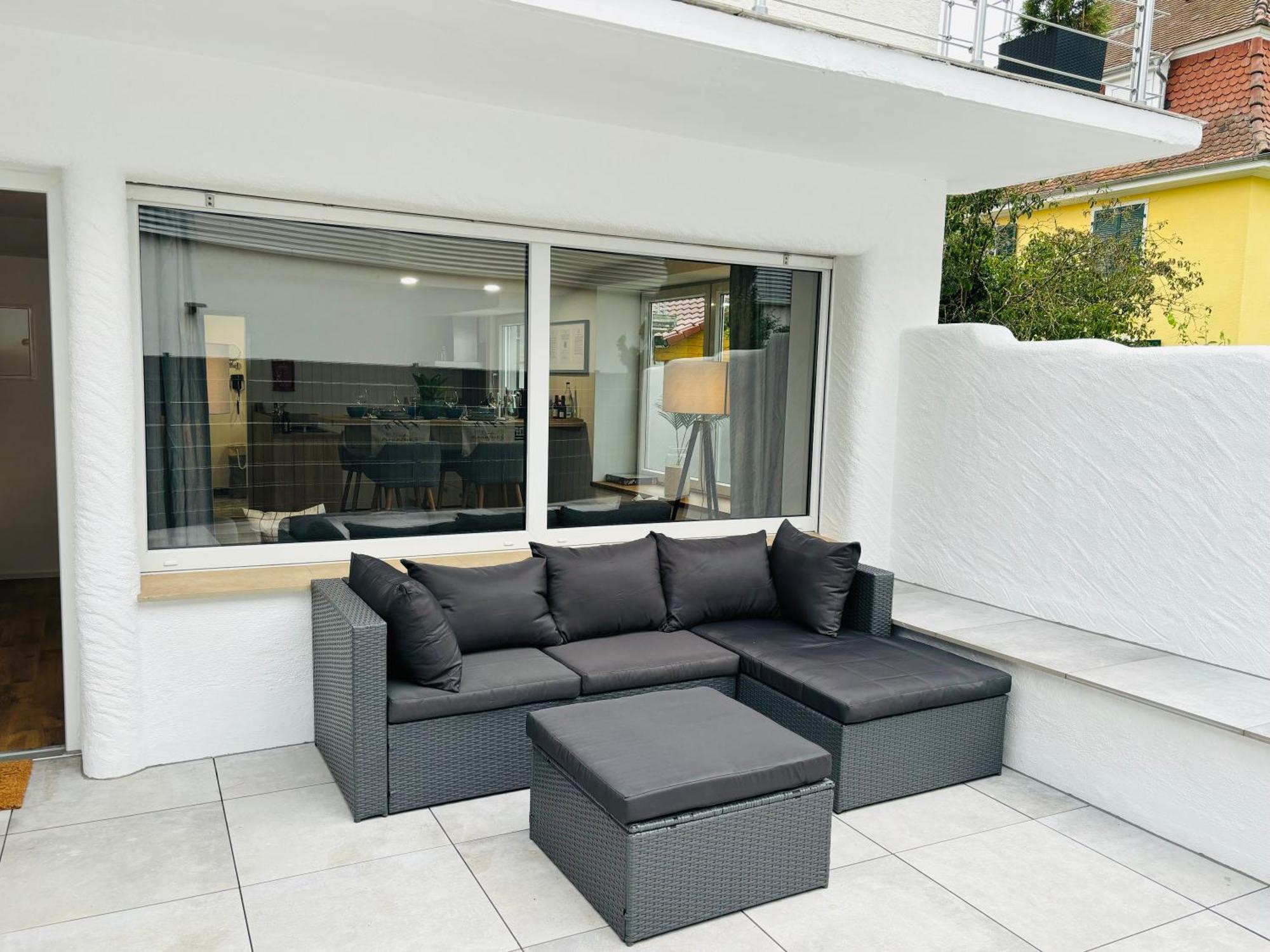 Jacuzzi Terrasse 55' Tv Kueche Regendusche Apartment Bad Bellingen Exterior photo